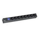 Bachmann BlueNet BN0500 strømforsyningsenhed (PDU) 8 AC stikkontakt(er) Sort
