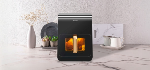Panasonic NF-CC600 frituregryde Enkelt 6 L Enkeltstående 1450 W Varmluftsteger Sort