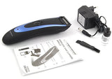 Esperanza EBC004 skæg trimmer Batteri 24 2,4 cm Sort, Blå