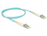 DeLOCK 86558 InfiniBand og fiberoptisk kabel 1 m LC Turkisfarve
