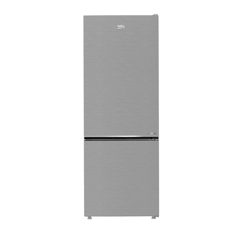 Beko B3RCNE564HXB køle-/fryseskab Fritstående 490 L Sølv
