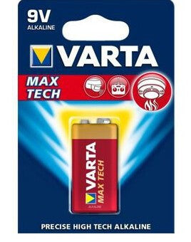 Varta 9V Engangsbatteri Alkaline