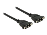 DeLOCK 0.5m F-F DisplayPort Sort
