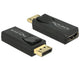 DeLOCK 65571 kabel kønsskifter Displayport 1.2 HDMI Sort