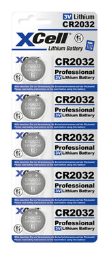 XCell 145538 husholdningsbatteri Engangsbatteri CR2032 Lithium
