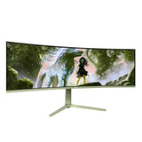 Arozzi Nova 49” Curved computerskærm 124,5 cm (49") 5120 x 1440 pixel Dual QHD LED Grøn