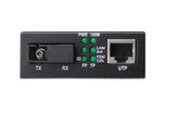 Digitus DN-82123 netværksomformer til medie 1000 Mbit/s 1550 nm Enkeltilstand Sort