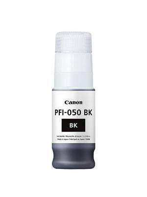 Canon PFI-050 BK blækpatron 1 stk Original Sort