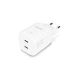 DICOTA D32186 oplader til mobil enhed Laptop, Smartphone, Tablet Hvid Vekselstrøm Hurtig opladning Indendørs