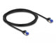 DeLOCK 80228 netværkskabel Sort 2 m Cat6a S/FTP (S-STP)