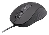 Logitech Signature Wired M520 for Business mus Kontor Ambidextrous USB Type-C Optisk 4000 dpi