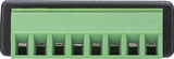 Goobay 76736 kabel kønsskifter Terminal Block 8-pin RJ-45 (8P8C) Sort