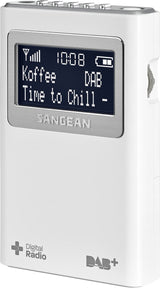 Sangean Pocket 390 Bærbar Hvid