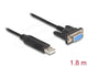 DeLOCK 67382 USB-kabel USB 2.0 1,8 m USB A Sort