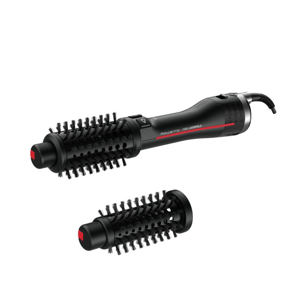 Rowenta K/Pro Stylist CF961L Varmluftsbørste Damp Sort, Rød 750 W 1,8 m