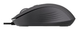 Logitech Signature Wired M520 for Business mus Kontor Ambidextrous USB Type-C Optisk 4000 dpi