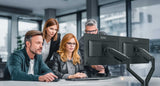 iiyama DS4002C-B1 skærmbeslag og -stativer 86,4 cm (34") Skrivebord Sort