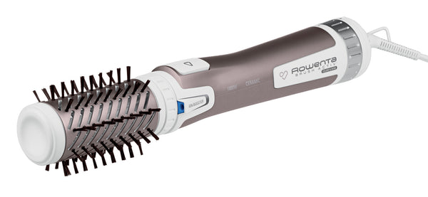 Rowenta Brush Activ Premium Care CF9540 Varmluftsbørste Varm Aluminium, Metallic, Hvid 1000 W 1,8 m