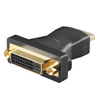 Goobay A 323 G HDMI M DVI-D 24+1p F Sort