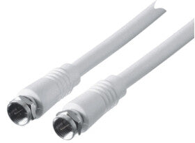 Schwaiger KVC15 532 koaxial kabel 1,5 m F Hvid
