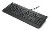 Lenovo Smartcard Wired Keyboard II tastatur Hjemme/kontor USB Finsk, Svensk Sort