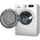 Whirlpool FFWDB 864349 BV EE vaskemaskine - tørretumbler Fritstående Front-læsning Hvid