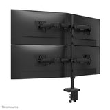Neomounts DS60-600BL2-2 skærmbeslag og -stativer 81,3 cm (32") Skrivebord Sort