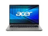 Acer TravelMate P4 TMP414-56-TCO-54F1 Copilot+ PC Intel Core Ultra 5 325 Laptop 35,6 cm (14") WUXGA 16 GB DDR5-SDRAM 512 GB SSD Wi-Fi 7 (802.11be) Windows 11 Pro Grå