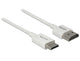 DeLOCK 85143 HDMI-kabel 1,5 m HDMI Type A (Standard) HDMI Type C (Mini) Hvid