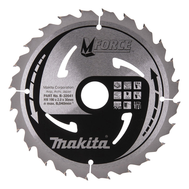 Makita MForce rundsavklinge 19 cm 1 stk