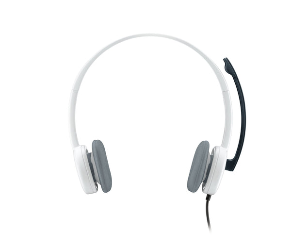 Logitech H150 Headset Ledningsført Kontor/Callcenter Hvid