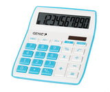 Genie 840 B regnemaskine Desktop Skærm Blå, Hvid