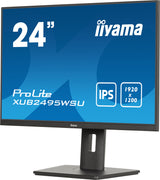 iiyama ProLite XUB2495WSU-B7 computerskærm 61,2 cm (24.1") 1920 x 1200 pixel WUXGA LED Sort