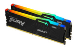 Kingston Technology FURY Beast 64 GB 5600 MT/s DDR5 CL36 DIMM (sæt med 2) RGB EXPO