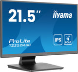 iiyama ProLite T2252MSC-B2AG computerskærm 54,6 cm (21.5") 1920 x 1080 pixel Fuld HD LCD Berøringsskærm Sort