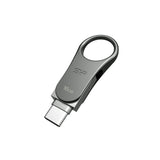 Silicon Power Mobile C80 USB-nøgle 16 GB USB Type-A / USB Type-C 3.2 Gen 1 (3.1 Gen 1) Titanium