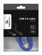 Gembird CCP-USB3-AMAF-6 USB-kabel 1,8 m USB A Blå