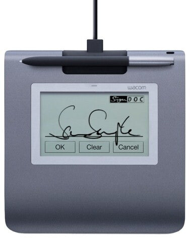 Wacom STU-430 Signature pad tegneplade Sort, Grå 2540 lpi 96 x 60 mm USB