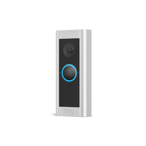 Ring Video Doorbell Pro 2 Hardwired Nikkel, Satin stål