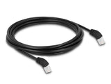 DeLOCK 80271 netværkskabel Sort 3 m Cat6a S/FTP (S-STP)