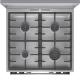 Gorenje G600 GKS6C71XF komfur og ovn Fritstående komfur Elektrisk Gaskomfur Rustfrit stål