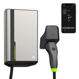 Green Cell EVGC021A2275 ladestation til elektriske køretøjer Grå Aluminium Væg 3 Indbygget skærm LED
