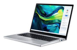 Acer Aspire Go Spin 14 AGSP14-31PT-36R6 Intel Core 3 N355 Hybrid (2-i-1) 35,6 cm (14") Berøringsskærm WUXGA 16 GB LPDDR5-SDRAM 512 GB SSD Wi-Fi 6 (802.11ax) Windows 11 Home Tysk Sølv