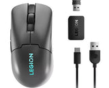 Lenovo M600s mus Spil Ambidextrous RF Wireless + Bluetooth + USB Type-C Optisk 19000 dpi