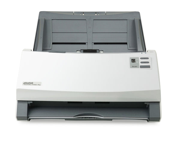 Plustek SmartOffice PS406U Plus ADF-scanner 600 x 600 dpi A4 Grå, Hvid