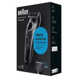 Braun BeardTrimmer 3 BT3400 skæg trimmer Batteri 20 1 cm Sort