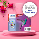 Epson Hummingbird Multipakke, 6 farver T0807 Claria Photographic Ink