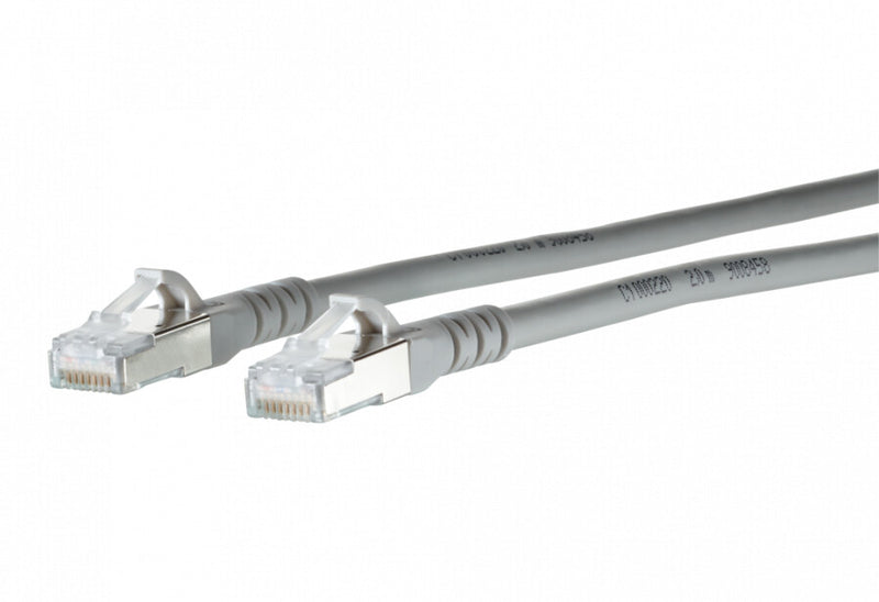 METZ CONNECT 1308450233-E netværkskabel Grå 0,2 m Cat6a SF/UTP (S-FTP)