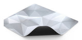 ENDORFY Crystal Onyx White L Gaming musemåtte Sort, Hvid