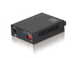 LevelOne FVT-2201 netværksomformer til medie 100 Mbit/s 1310 nm Enkeltilstand Sort